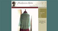 Desktop Screenshot of mushroomknits.com